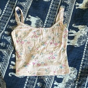 Kathy Ireland Pink Floral Camisole